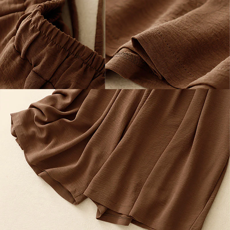 Pantaloni larghi da donna con coulisse, modello Buddha Stones, casual, etnici, semplici, con tasche - Image 8