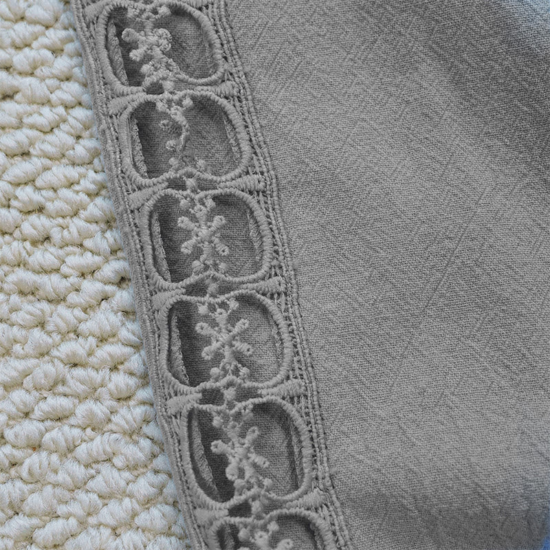 Pantaloni da donna in lino e cotone con tasche, modello Buddha Stones Summer, tinta unita, con cuciture - Image 20