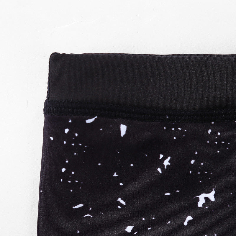Pantaloni da yoga con stampa Buddha Stones Lines Weeds Sakura Flowers Black Tree, sportivi, fitness, yoga, leggings, pantaloni da yoga da donna - Image 13