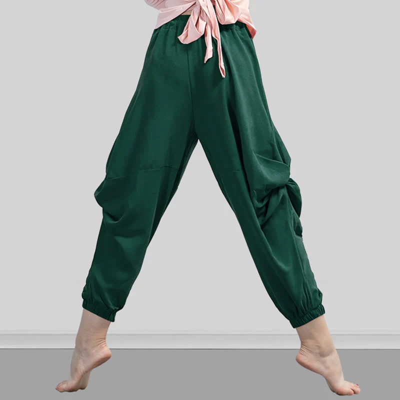 Pantaloni da yoga traspiranti in modal tinta unita Buddha Stones - Image 17