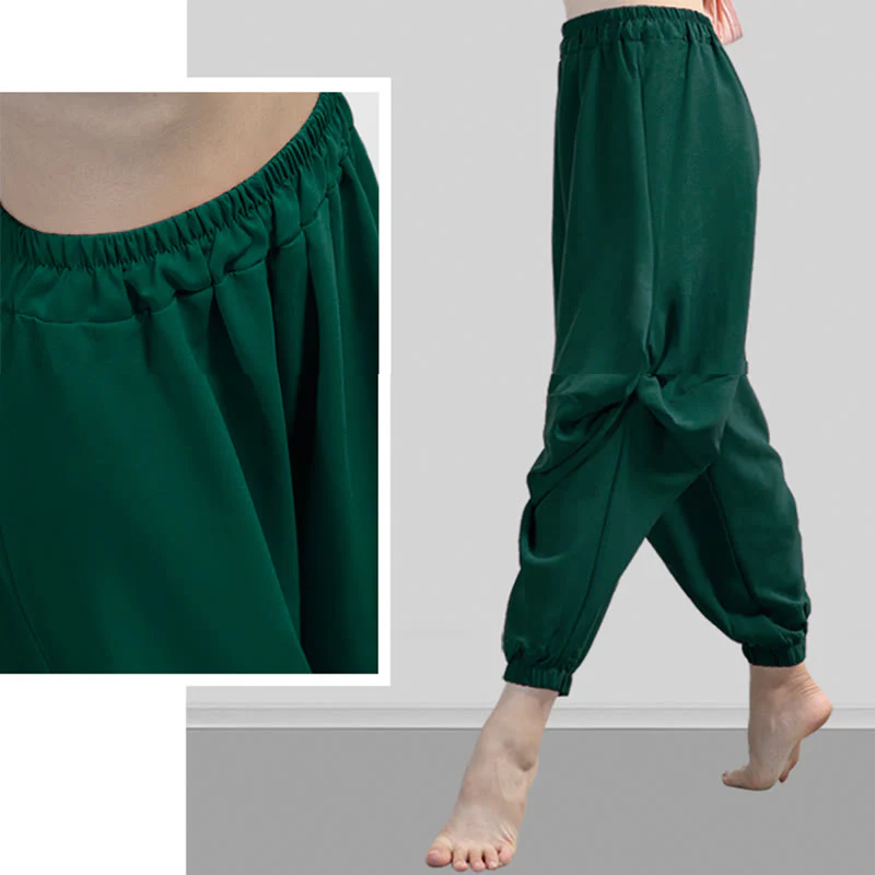 Pantaloni da yoga traspiranti in modal tinta unita Buddha Stones - Image 19