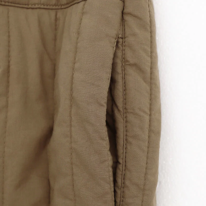 Pantaloni harem da donna in cotone con tasche e design a tinta unita invernale Buddha Stones - Image 4