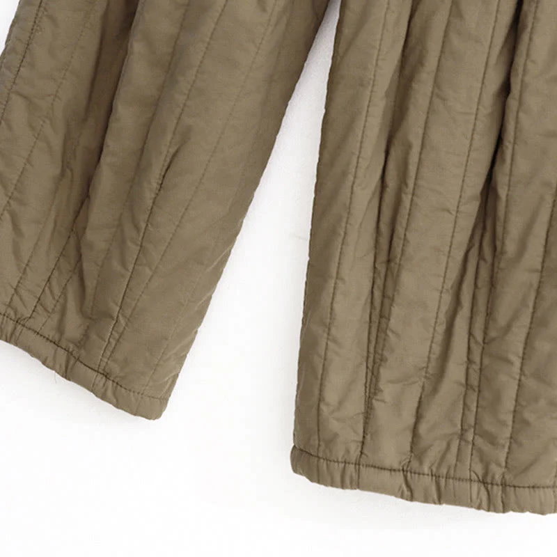 Pantaloni harem da donna in cotone con tasche e design a tinta unita invernale Buddha Stones - Image 5