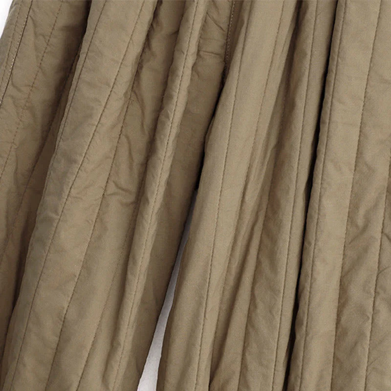 Pantaloni harem da donna in cotone con tasche e design a tinta unita invernale Buddha Stones - Image 7