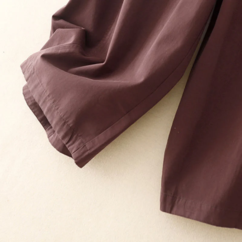 Pantaloni harem da donna in cotone con tasche, lunghezza 7-8, modello Buddha Stones - Image 10