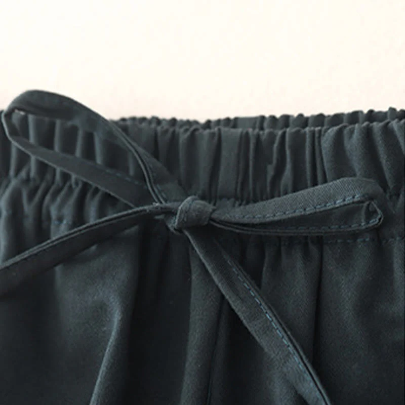 Pantaloni harem da donna in cotone con tasche, lunghezza 7-8, modello Buddha Stones - Image 21