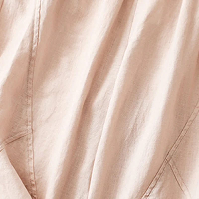 Pantaloni harem da donna in cotone e lino con tasche, modello Buddha Stones, casual e semplici, cropped - Image 26