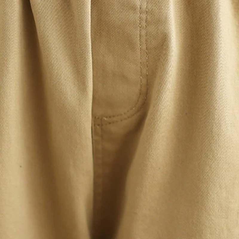 Pantaloni harem da donna in poliestere con elastico in vita e tasche, stile casual , Buddha Stones - Image 7