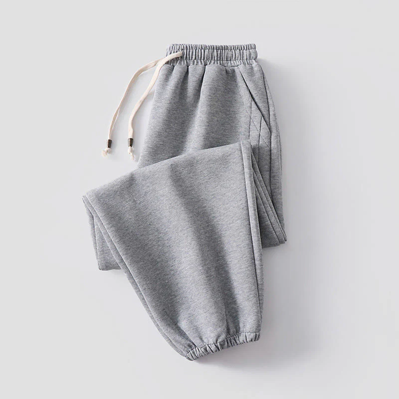 Pantaloni harem da uomo in cotone con tasche, foderati in pile, con coulisse, modello regolare, autunno inverno, tinta unita , Buddha Stones - Image 18