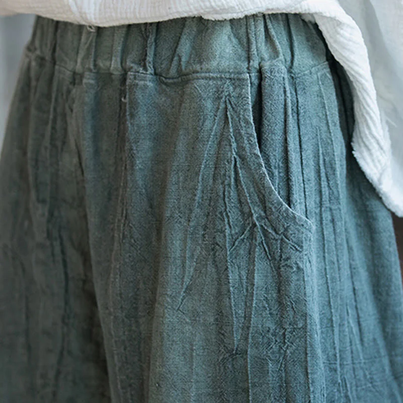 Pantaloni harem tie-dye retrò Buddha Stones, pantaloni da yoga casual da donna con tasche - Image 34