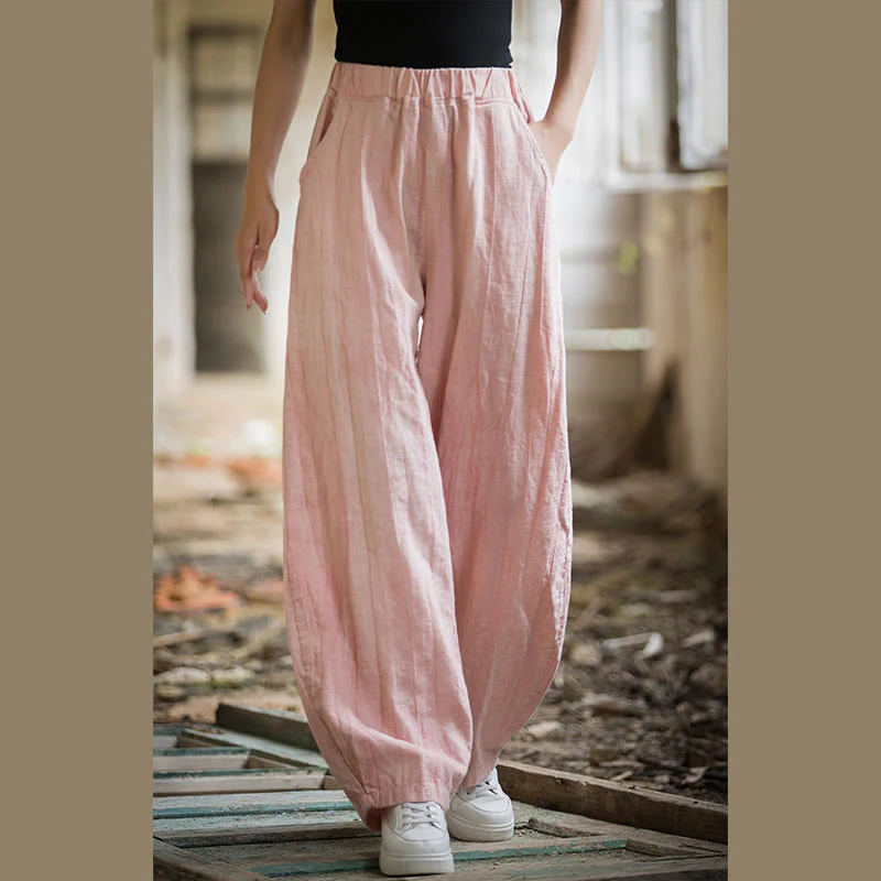 Pantaloni harem tie-dye retrò Buddha Stones, pantaloni da yoga casual da donna con tasche - Image 37