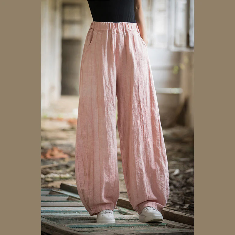 Pantaloni harem tie-dye retrò Buddha Stones, pantaloni da yoga casual da donna con tasche - Image 40