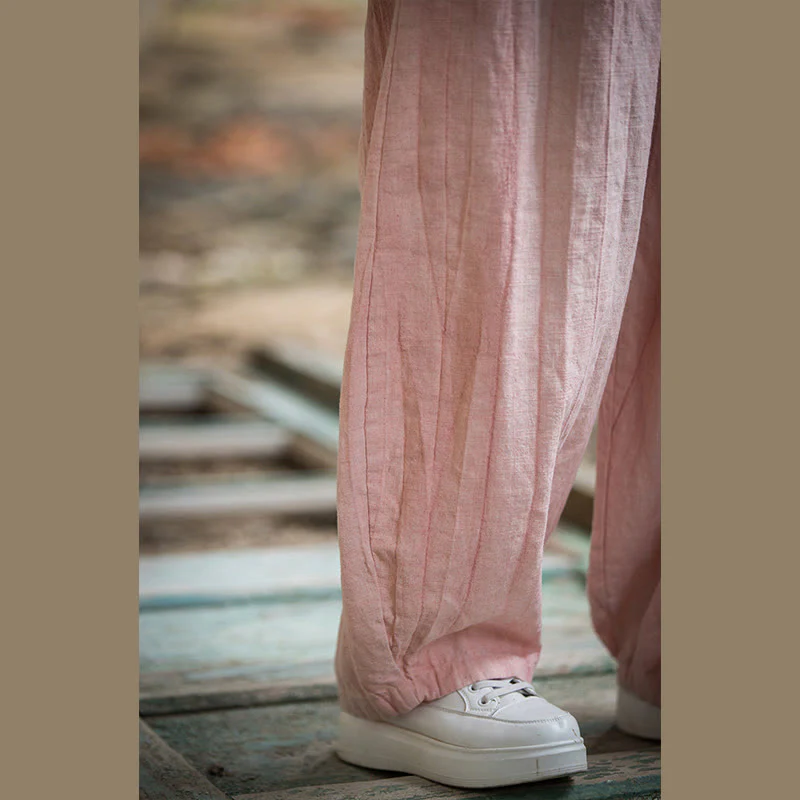 Pantaloni harem tie-dye retrò Buddha Stones, pantaloni da yoga casual da donna con tasche - Image 43