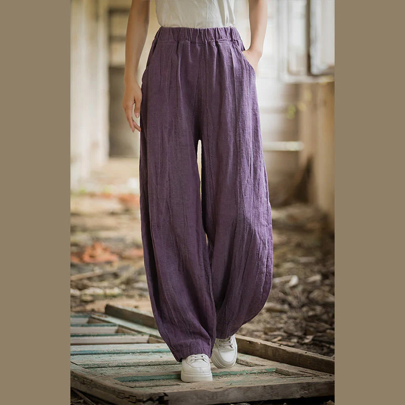 Pantaloni harem tie-dye retrò Buddha Stones, pantaloni da yoga casual da donna con tasche - Image 46