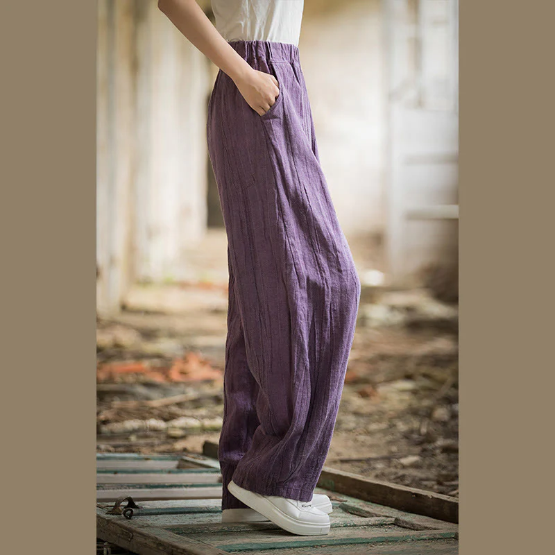 Pantaloni harem tie-dye retrò Buddha Stones, pantaloni da yoga casual da donna con tasche - Image 49