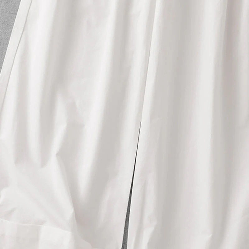 Pantaloni larghi da donna in poliestere, lunghezza 7-8, con tasche, a vita alta, casual e semplici, modello Buddha Stones - Image 18