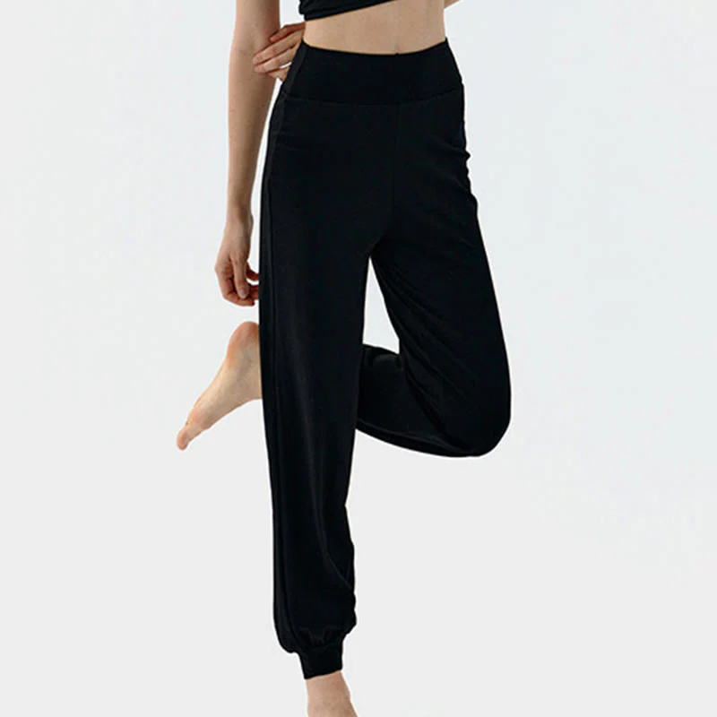 Pantaloni Leica da donna Buddha Stones Casual Plain a vita alta e asciugatura rapida - Image 17
