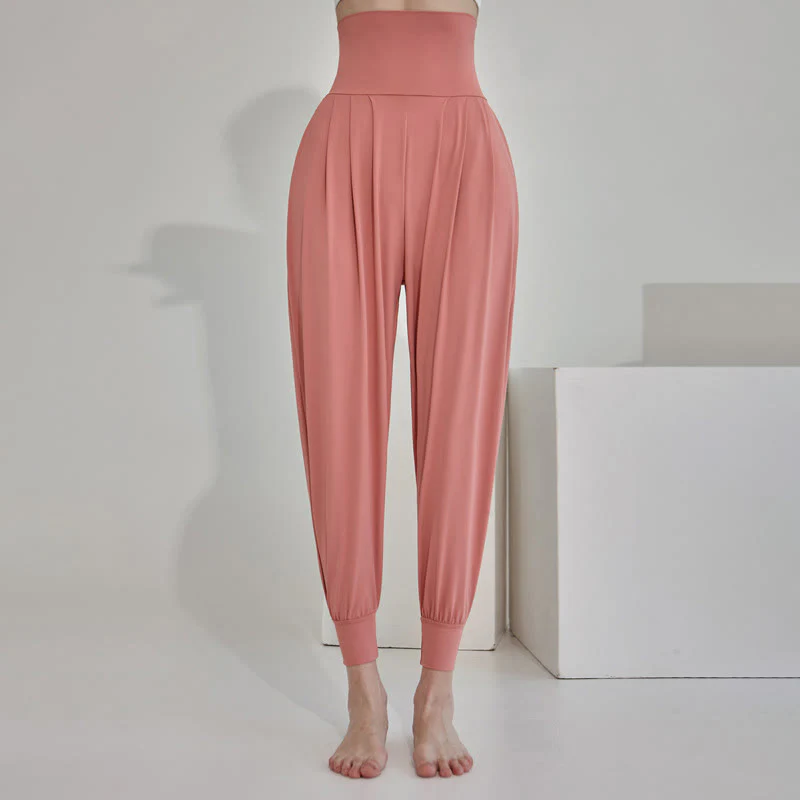Pantaloni Leica da donna Buddha Stones Casual Plain a vita alta e asciugatura rapida con tasche - Image 21