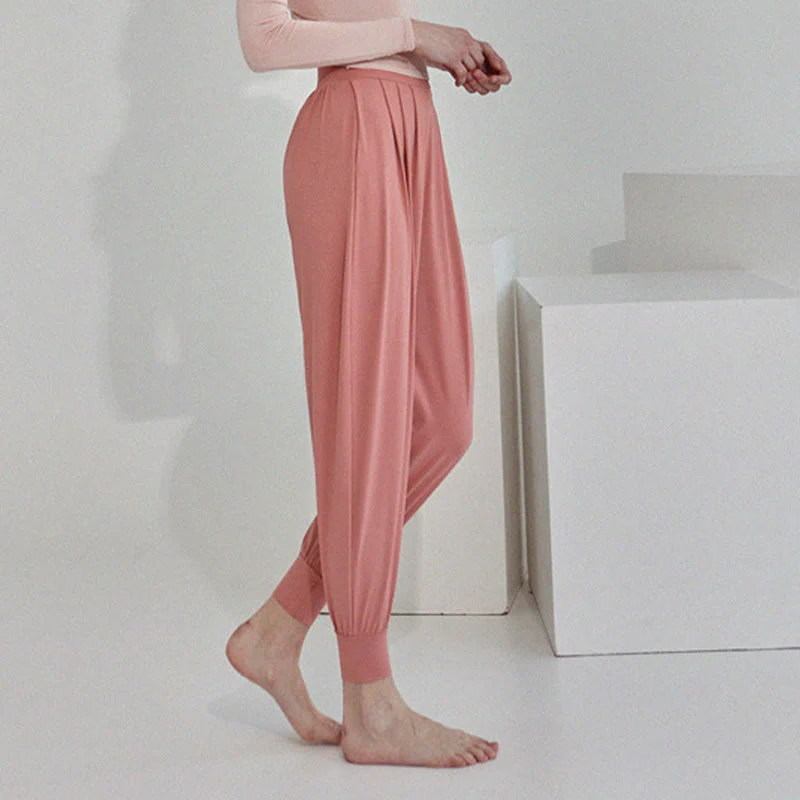 Pantaloni Leica da donna Buddha Stones Casual Plain a vita alta e asciugatura rapida con tasche - Image 27