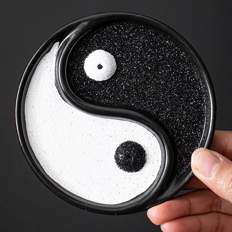 Porta incenso Buddha Stones Yin Yang Zen Balance - Image 5