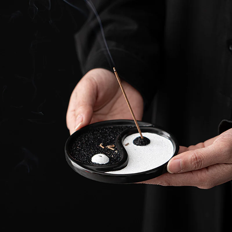 Porta incenso Buddha Stones Yin Yang Zen Balance - Image 8