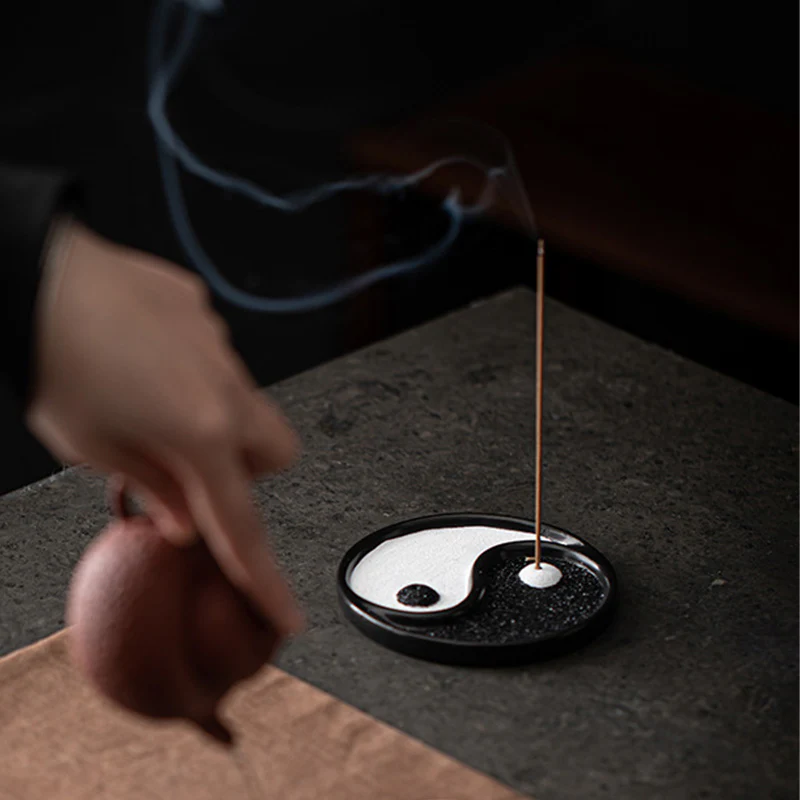 Porta incenso Buddha Stones Yin Yang Zen Balance - Image 9