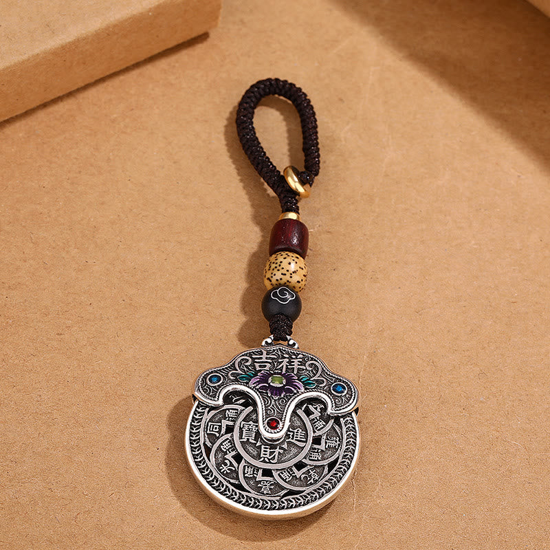 Portachiavi con Buddha Stones, ricchezza di buon auspicio - Image 4