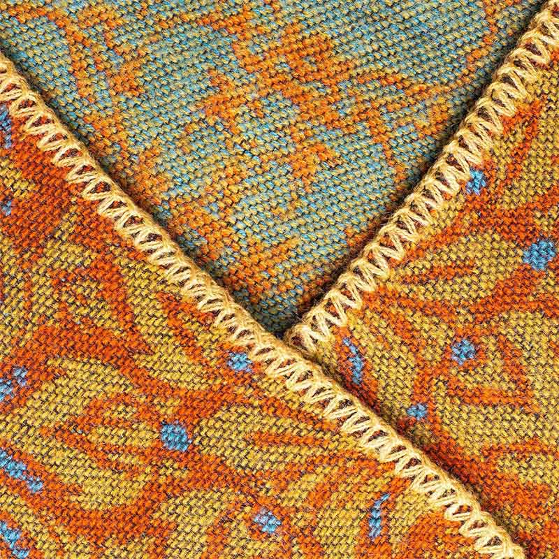 Sciarpa unisex con motivo floreale Paisley e motivo a contrasto di colori tibetano Buddha Stones - Image 4