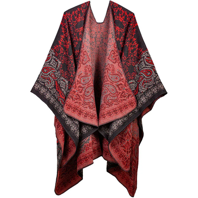 Sciarpa unisex con motivo floreale Paisley e motivo a contrasto di colori tibetano Buddha Stones - Image 7