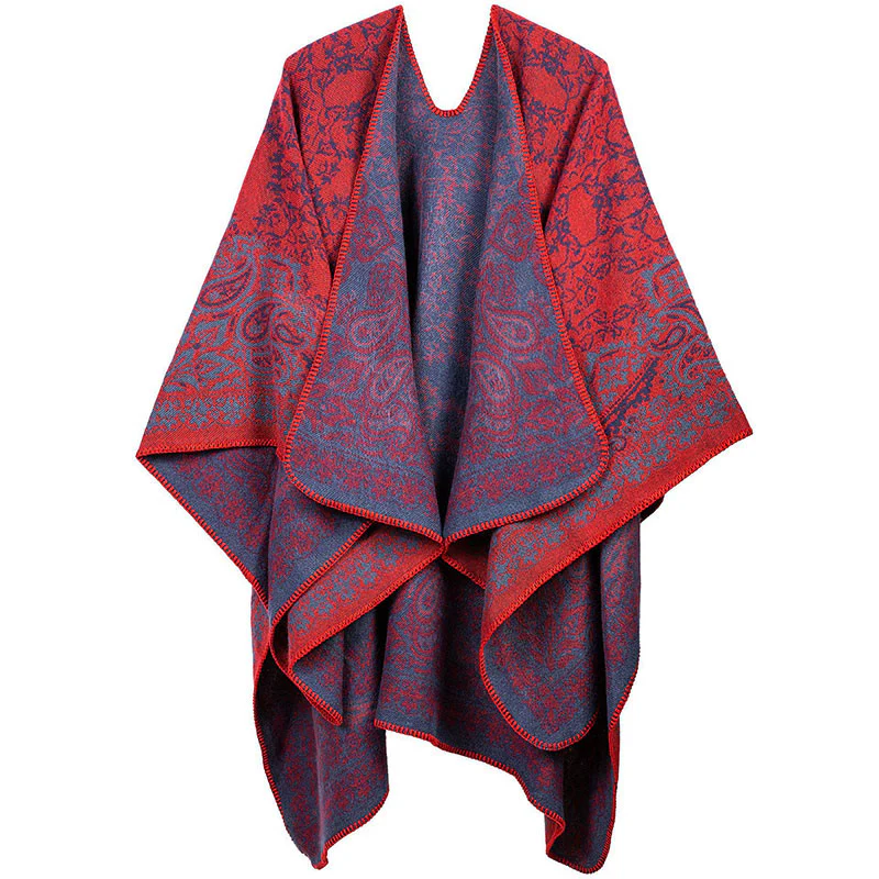 Sciarpa unisex con motivo floreale Paisley e motivo a contrasto di colori tibetano Buddha Stones - Image 9