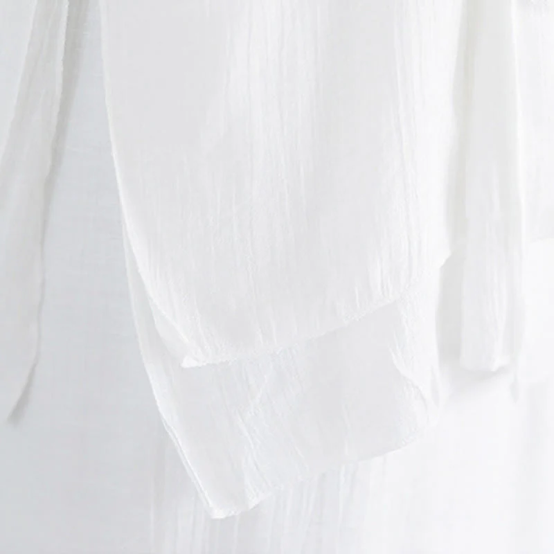Set da donna di abbigliamento Zen per meditazione, in tinta unita, con maniche a tre quarti, pantaloni larghi e bottoni a rana, motivo Buddha Stones, 2 pezzi - Image 14
