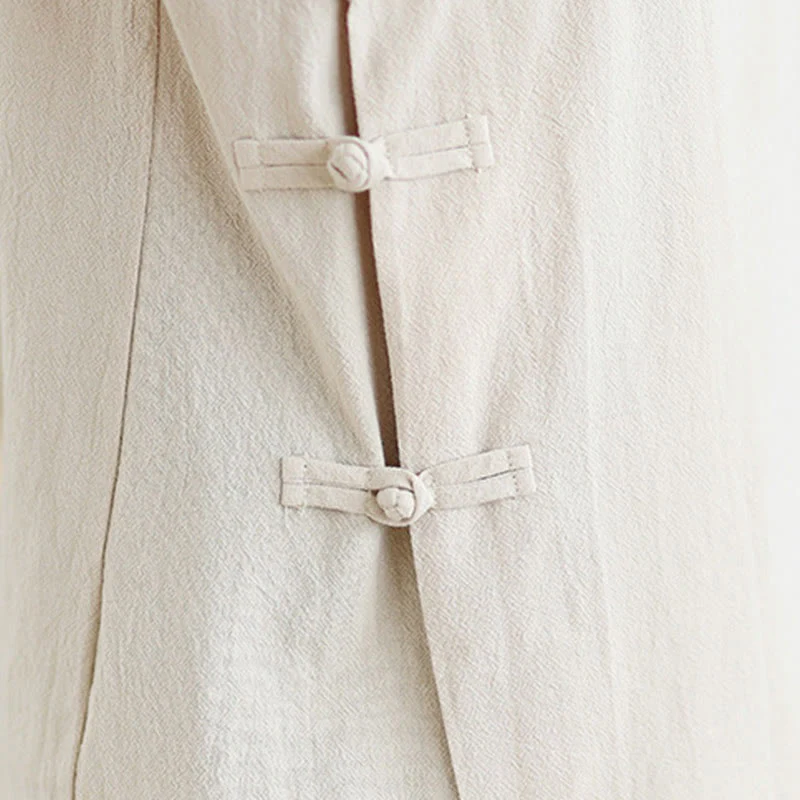 Set da donna per meditazione zen Buddha Stones, 2 pezzi, camicia a maniche lunghe con scollo a V e pantaloni larghi - Image 8