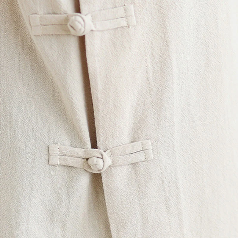 Set da donna per meditazione zen Buddha Stones, 2 pezzi, camicia a maniche lunghe con scollo a V e pantaloni larghi - Image 9