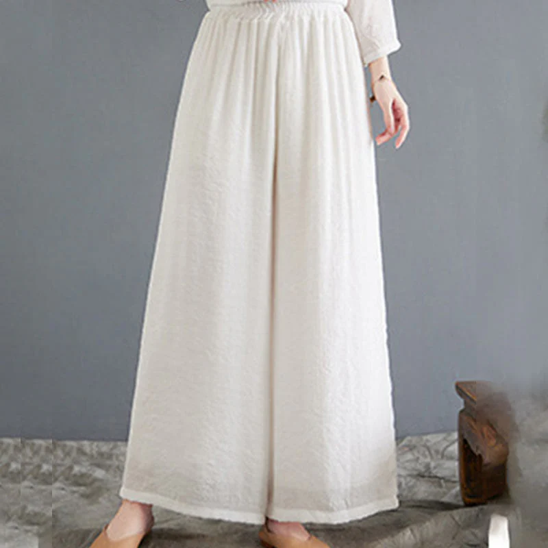 Set di 2 pezzi Buddha Stones, beige, con bottoni cinesi a forma di rana, camicia a maniche lunghe, pantaloni, meditazione, zen, Tai Chi, abbigliamento in cotone e lino, da donna - Image 8