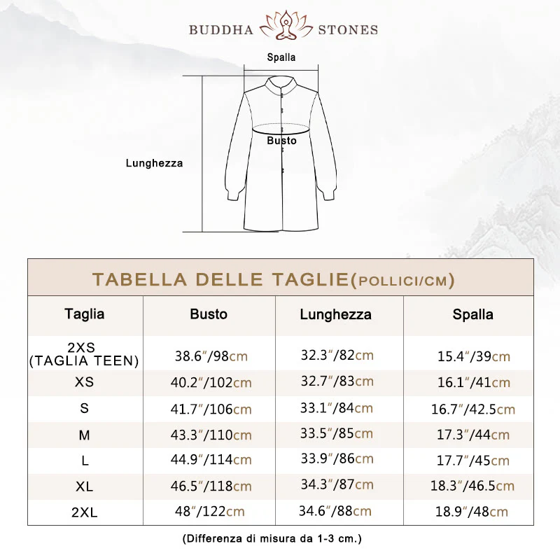 Set di abbigliamento per la pratica Buddha Stones White Crane Sea Cotton Linen Meditazione Preghiera Spirituale Zen Tai Chi Qigong - Image 6