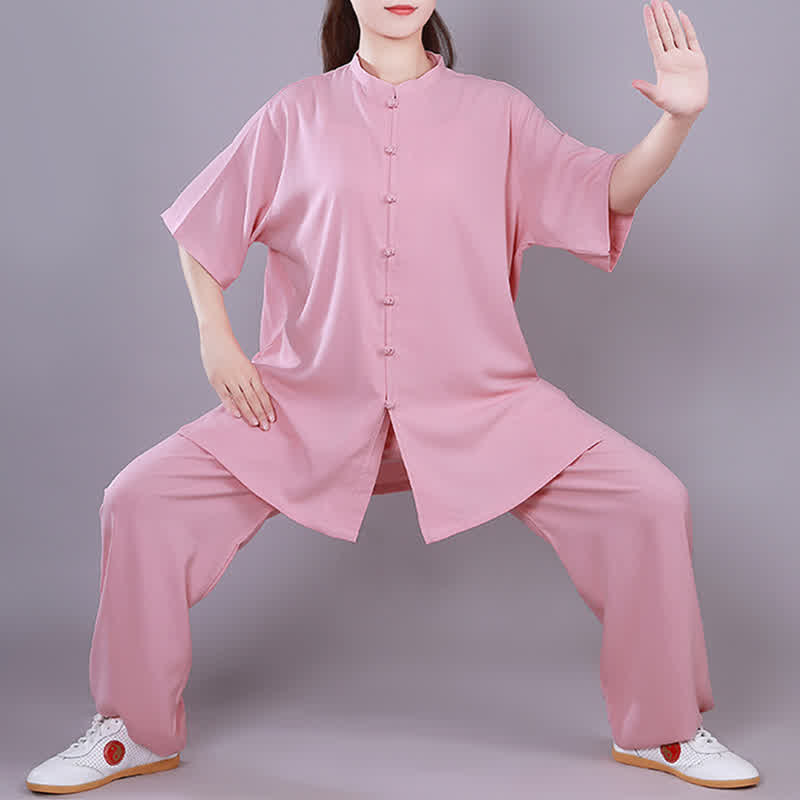 Set di abbigliamento unisex in cotone e lino , Buddha Stones, Tai Chi, Qigong, meditazione, preghiera, pratica spirituale Zen - Image 10