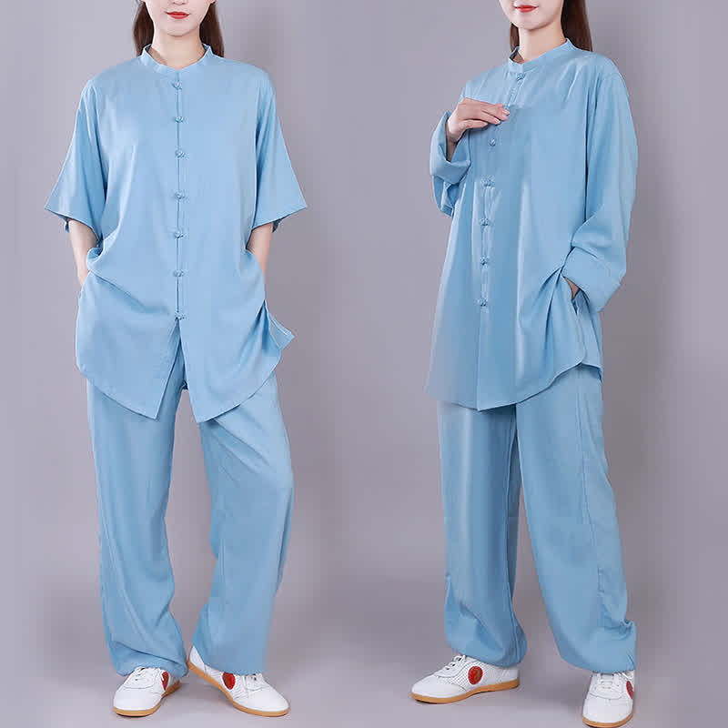 Set di abbigliamento unisex in cotone e lino , Buddha Stones, Tai Chi, Qigong, meditazione, preghiera, pratica spirituale Zen - Image 17