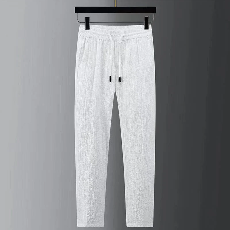 Set di pantaloni a maniche lunghe in tinta unita Buddha Stones , abbigliamento da uomo - Image 8