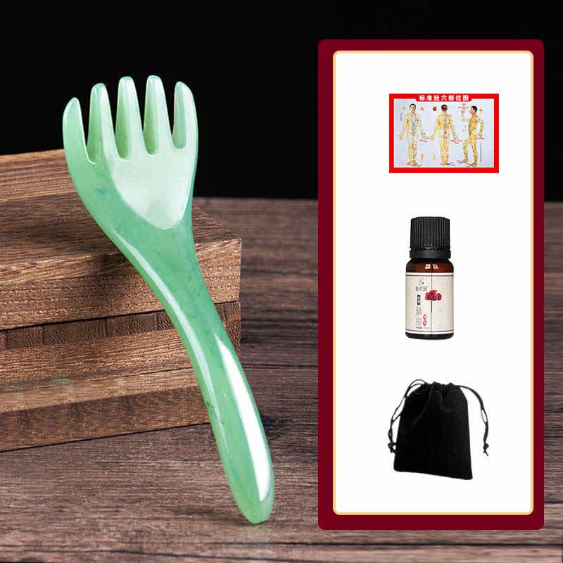 Set di pettini per massaggi Gua Sha in resina - Image 12