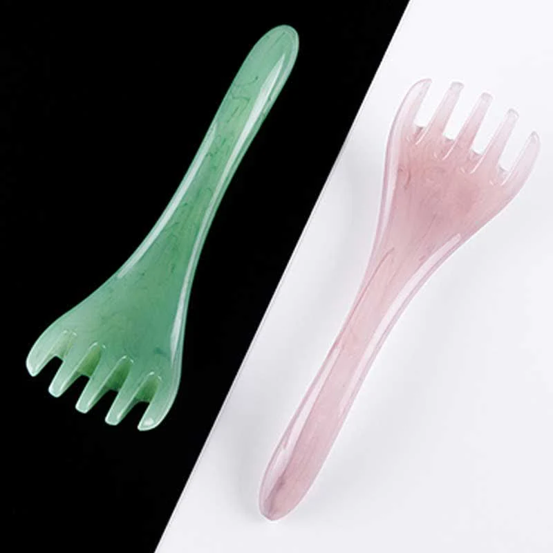 Set di pettini per massaggi Gua Sha in resina - Image 14