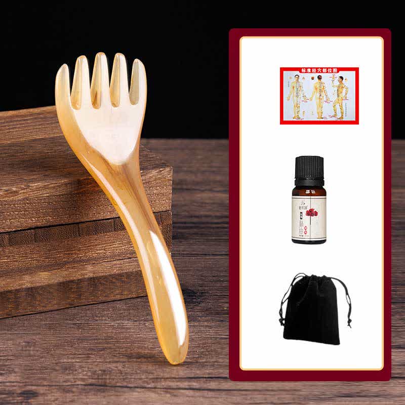 Set di pettini per massaggi Gua Sha in resina - Image 16