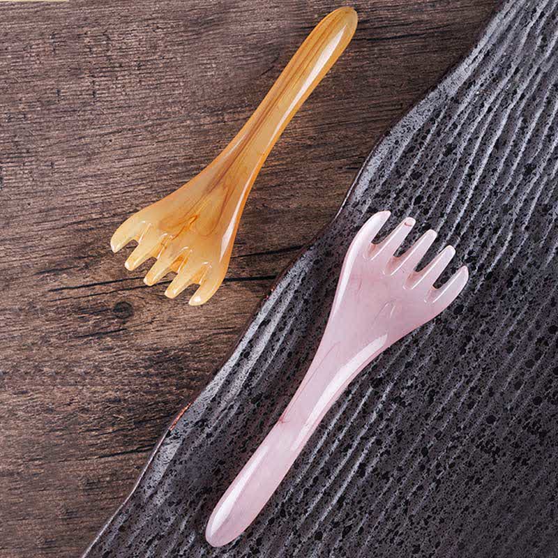 Set di pettini per massaggi Gua Sha in resina - Image 18