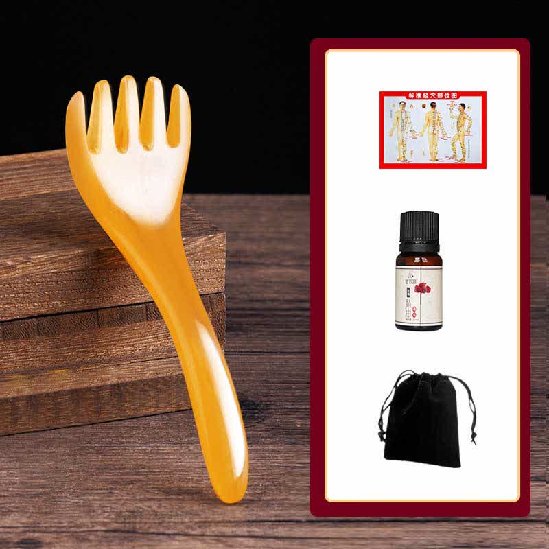 Set di pettini per massaggi Gua Sha in resina - Image 19