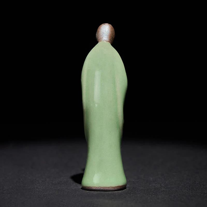 Statua in ceramica del monaco da meditazione, Buddha Stones, decorazione per la casa della serenità - Image 28