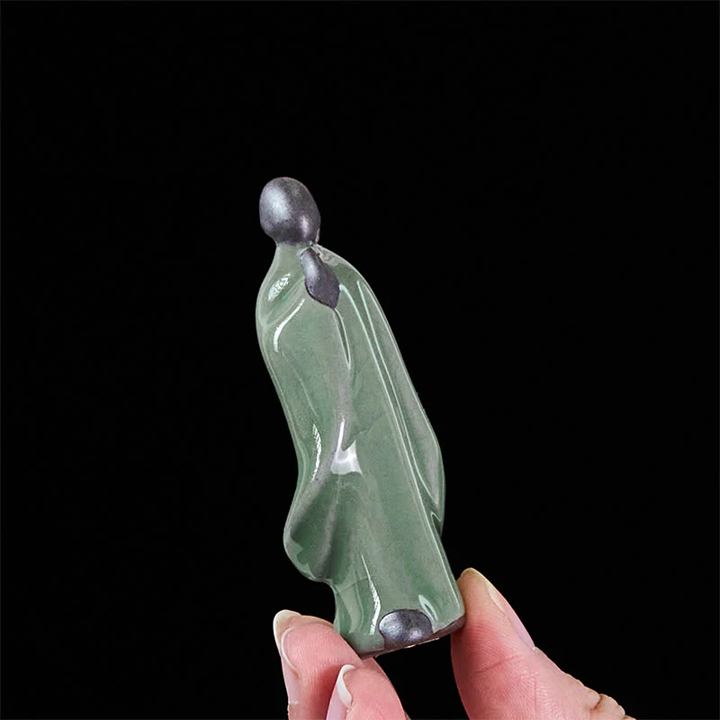 Statua in ceramica del monaco da meditazione, Buddha Stones, decorazione per la casa della serenità - Image 48