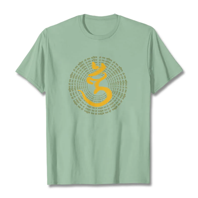 T-shirt Buddha Stones 108 OM NAMAH SHIVAYA Mantra sanscrito - Image 16