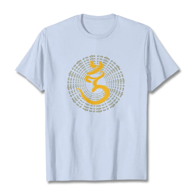 T-shirt Buddha Stones 108 OM NAMAH SHIVAYA Mantra sanscrito - Image 18