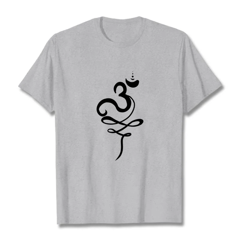 T-shirt con maglietta in sanscrito OM Buddha Stones - Image 20