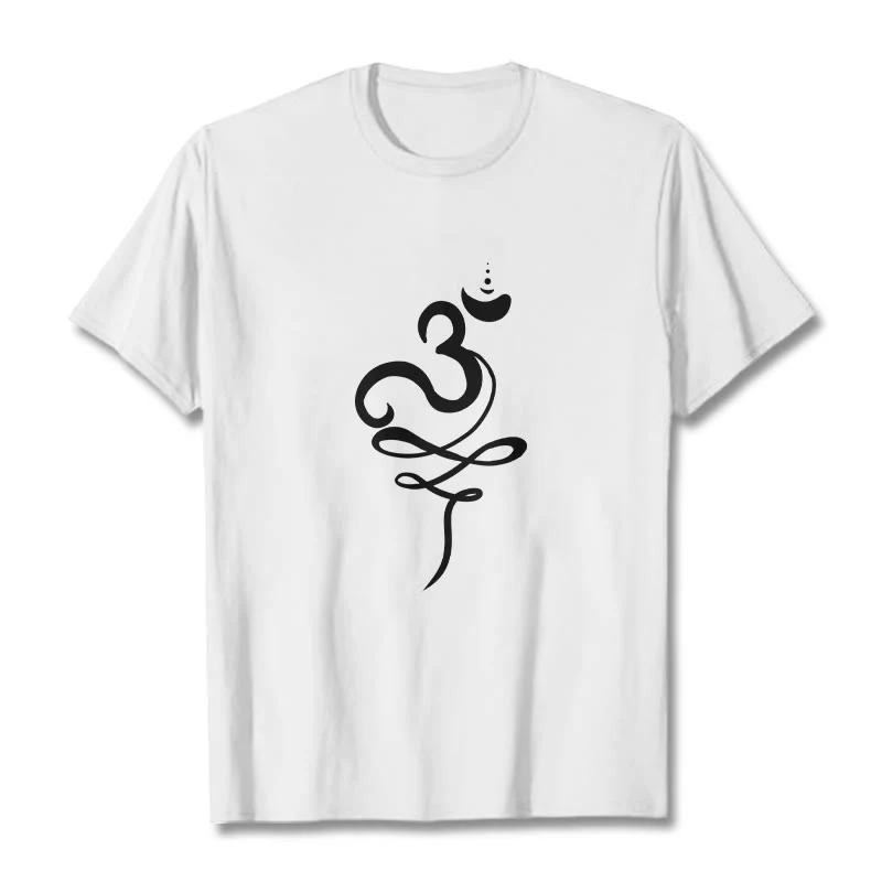 T-shirt con maglietta in sanscrito OM Buddha Stones - Image 6