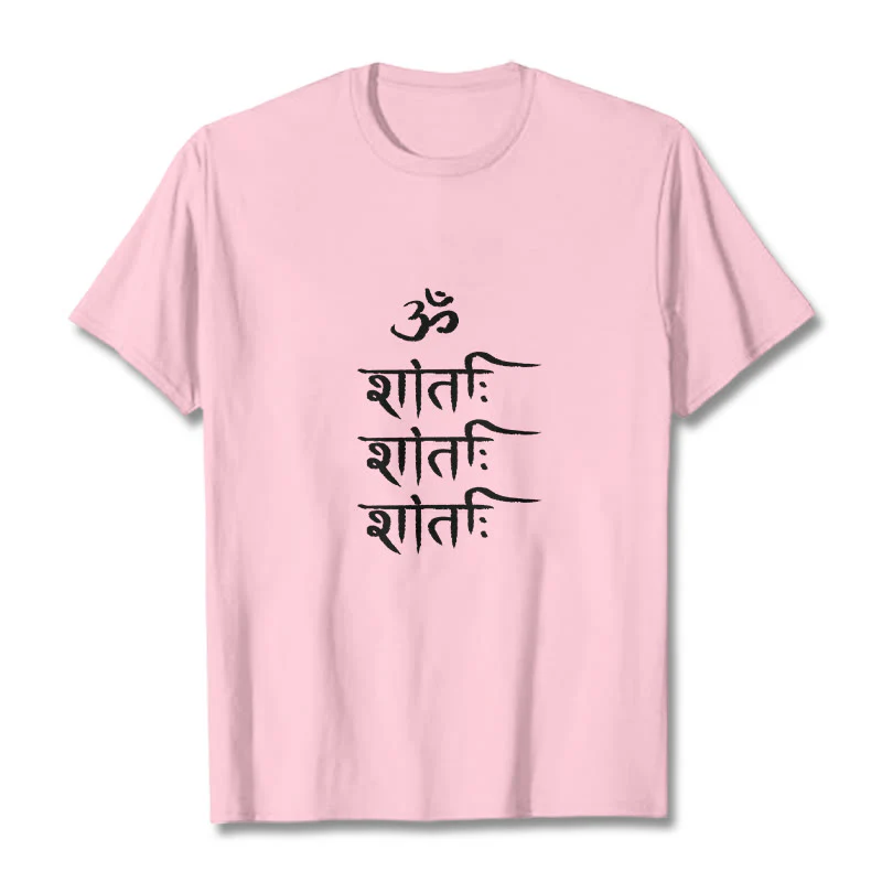 T-shirt con motivo sanscrito Buddha Stones OM MANTRA - Image 13
